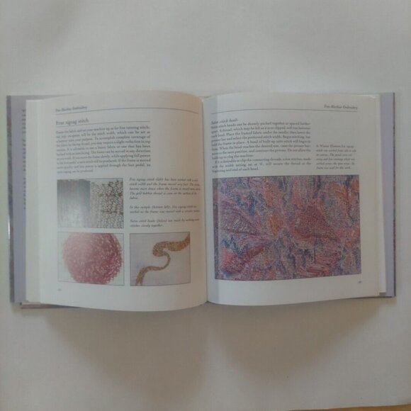 Machine Embroidery by Gail Harker 1990 Hardcover - Picture 10 of 11